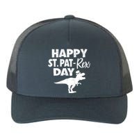 Happy St. Pat Rex Day Dino Funny St Patricks Day Yupoong Adult 5-Panel Trucker Hat