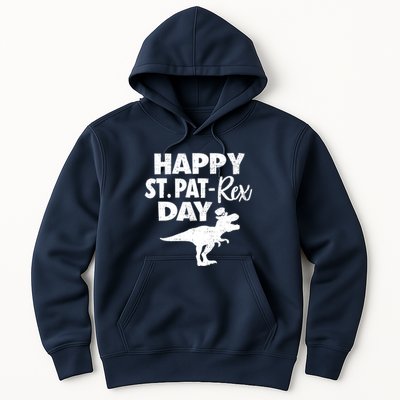 Happy St. Pat Rex Day Dino Funny St Patricks Day Hoodie