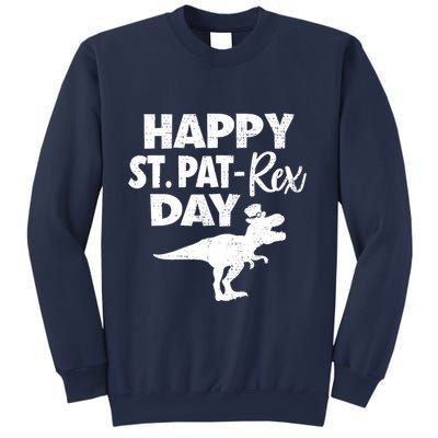Happy St. Pat Rex Day Dino Funny St Patricks Day Sweatshirt