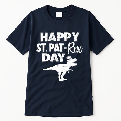 Happy St. Pat Rex Day Dino Funny St Patricks Day Tall T-Shirt