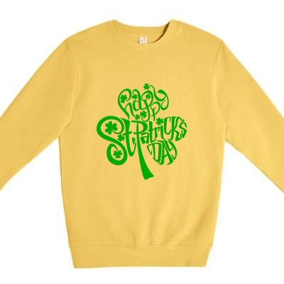 Happy St. Patricks Day Essential Gift Premium Crewneck Sweatshirt