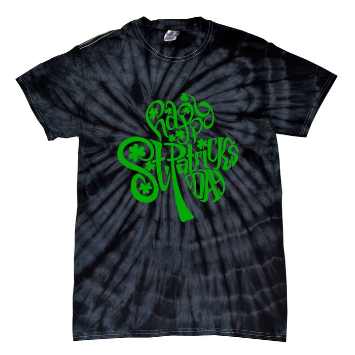 Happy St. Patricks Day Essential Gift Tie-Dye T-Shirt