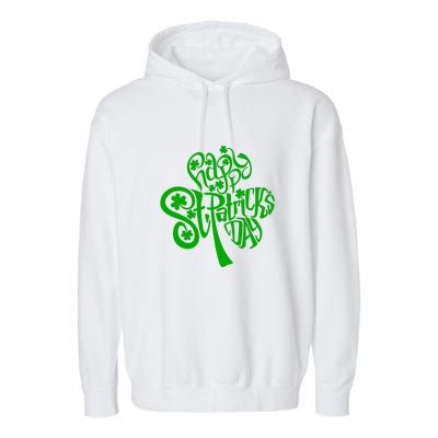 Happy St. Patricks Day Essential Gift Garment-Dyed Fleece Hoodie