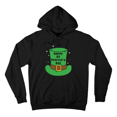 Happy St Patricks Day Green Hat Hoodie