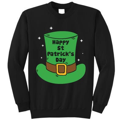 Happy St Patricks Day Green Hat Sweatshirt