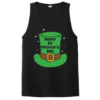 Happy St Patricks Day Green Hat PosiCharge Competitor Tank