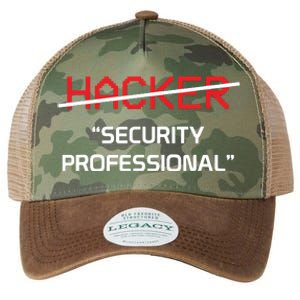 Hacker Security Professional Funny Programmer Gift Legacy Tie Dye Trucker Hat