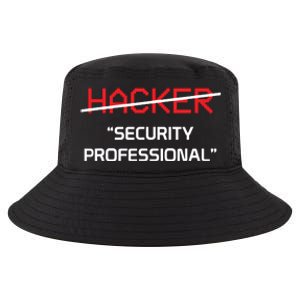 Hacker Security Professional Funny Programmer Gift Cool Comfort Performance Bucket Hat