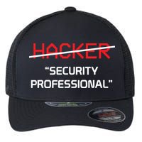 Hacker Security Professional Funny Programmer Gift Flexfit Unipanel Trucker Cap