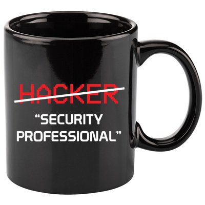 Hacker Security Professional Funny Programmer Gift 11oz C Handle Ceramic Mug