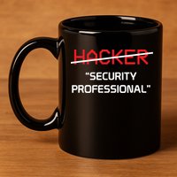 Hacker Security Professional Funny Programmer Gift 11oz C Handle Ceramic Mug