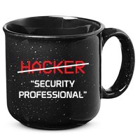 Hacker Security Professional Funny Programmer Gift 15oz Campfire Ceramic Mug