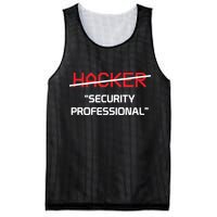 Hacker Security Professional Funny Programmer Gift Mesh Reversible Basketball Jersey Tank