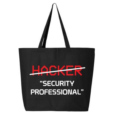 Hacker Security Professional Funny Programmer Gift 25L Jumbo Tote