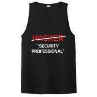 Hacker Security Professional Funny Programmer Gift PosiCharge Competitor Tank