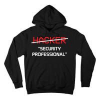 Hacker Security Professional Funny Programmer Gift Tall Hoodie