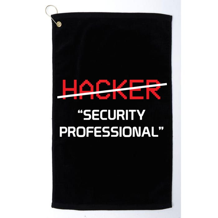 Hacker Security Professional Funny Programmer Gift Golf Towel