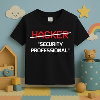 Hacker Security Professional Funny Programmer Gift Toddler T-Shirt