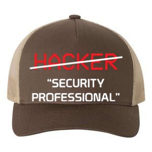 Hacker Security Professional Funny Programmer Gift Yupoong Adult 5-Panel Trucker Hat