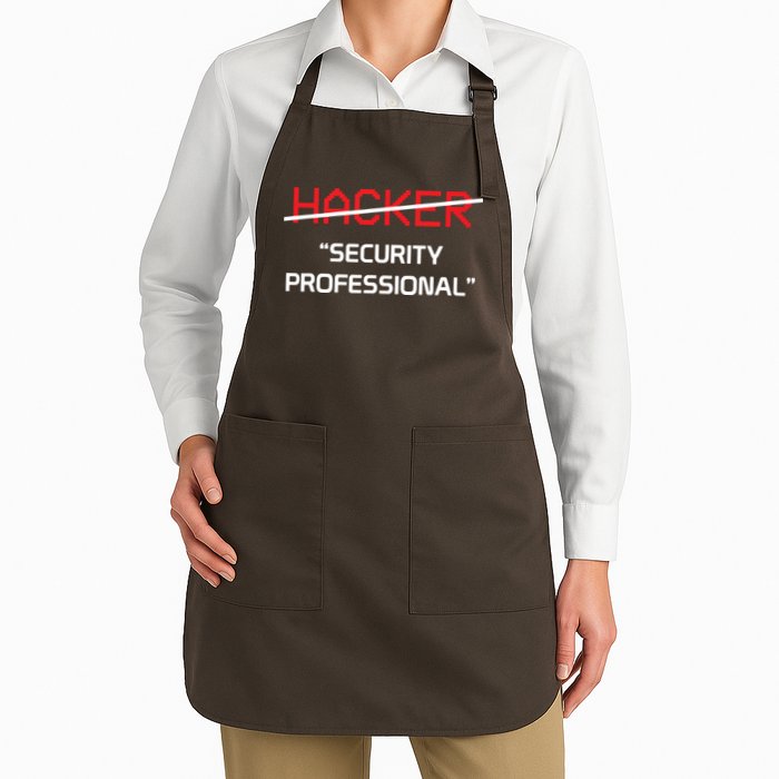 Hacker Security Professional Funny Programmer Gift Apron