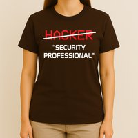 Hacker Security Professional Funny Programmer Gift T-Shirt