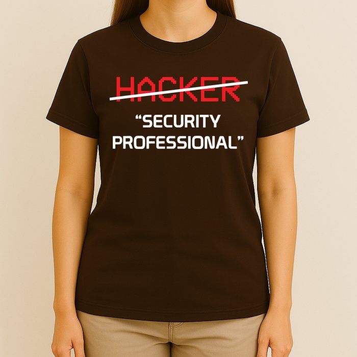 Hacker Security Professional Funny Programmer Gift T-Shirt