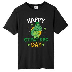 Happy St Pat Rex Day St Patricks Dinosaur Boy Tall Fusion ChromaSoft Performance T-Shirt