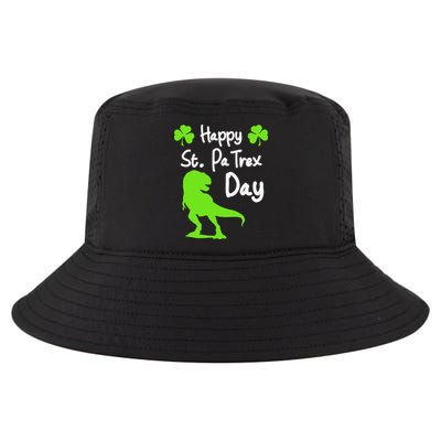 Happy St. Pa Trex Day Cute Trex Dino St. Patrick's Cool Comfort Performance Bucket Hat