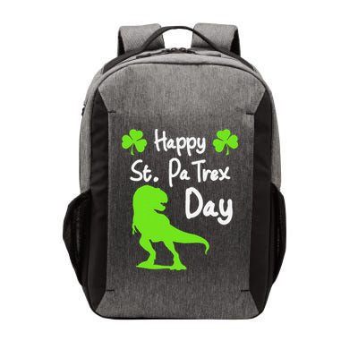 Happy St. Pa Trex Day Cute Trex Dino St. Patrick's Vector Backpack