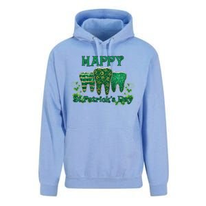 Happy St Patrick's Day Teeth Dentist Dental Funny St Meaningful Gift Unisex Surf Hoodie