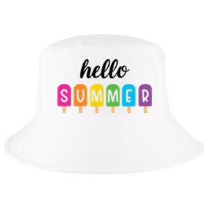 Hello Summer Popsicle Colorful Cool Comfort Performance Bucket Hat