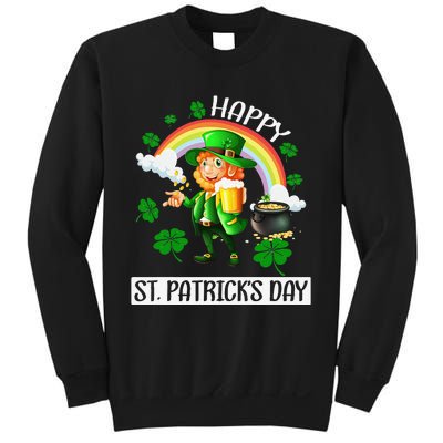 Happy St. Patrick's Day Saint Shenanigan Clover Irishman Sweatshirt