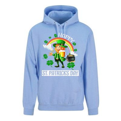 Happy St. Patrick's Day Saint Shenanigan Clover Irishman Unisex Surf Hoodie