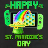 Happy St Patricks Day Retro Pixel Video Game Cool Comfort Performance Bucket Hat