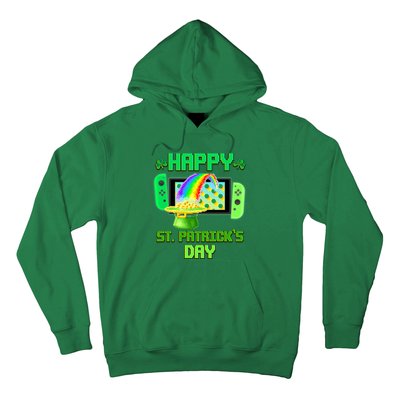 Happy St Patricks Day Retro Pixel Video Game Hoodie