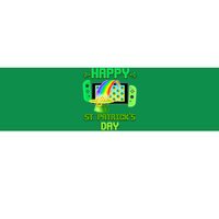 Happy St Patricks Day Retro Pixel Video Game Bumper Sticker