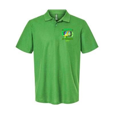 Happy St Patricks Day Retro Pixel Video Game Polo