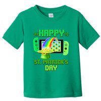Happy St Patricks Day Retro Pixel Video Game Toddler T-Shirt