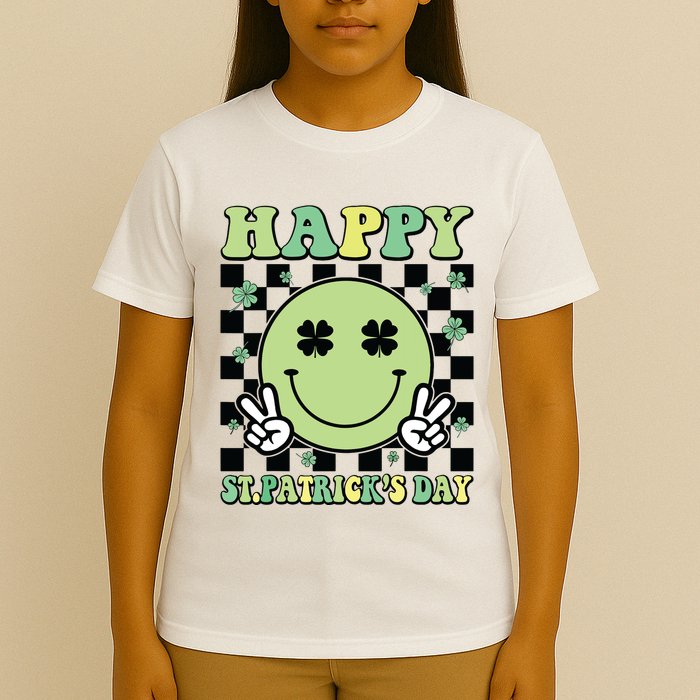 Happy St Patricks Day St Paddys Day Retro T-Shirt
