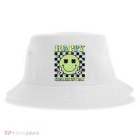 Happy St Patricks Day St Paddys Day Retro Sustainable Bucket Hat