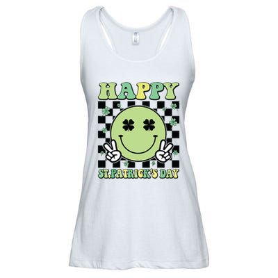 Happy St Patricks Day St Paddys Day Retro Ladies Essential Flowy Tank