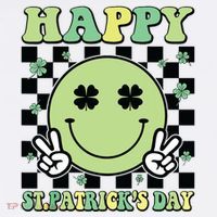 Happy St Patricks Day St Paddys Day Retro Baby Bodysuit