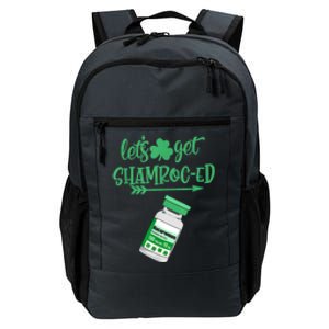 Happy St Patricks Day LetS Get Shamroced Lucky Nurse Nurse Gift Daily Commute Backpack