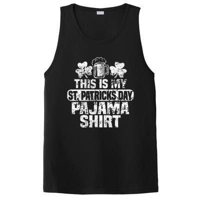 Happy St. Patrick's Day American Flag Irish Funny Gifts PosiCharge Competitor Tank