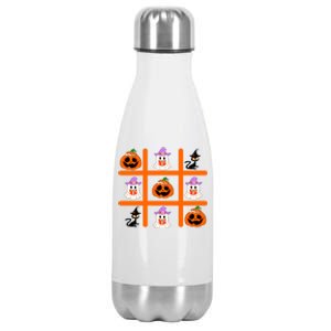 Halloween School Prarty Prek Teachers Spooky Season Trick Gift Stainless Steel Insulated Water Bottle