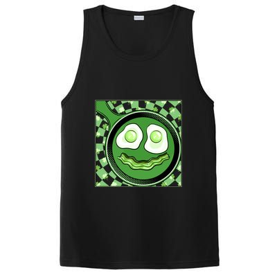 Happy St Patricks Day Green Eggs And Bacon Smile PosiCharge Competitor Tank