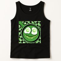 Happy St Patricks Day Green Eggs And Bacon Smile Tank Top