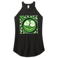 Happy St Patricks Day Green Eggs And Bacon Smile Women's Perfect Tri Rocker Tank