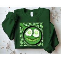 Happy St Patricks Day Green Eggs And Bacon Smile Sweatshirt