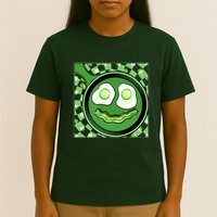 Happy St Patricks Day Green Eggs And Bacon Smile T-Shirt